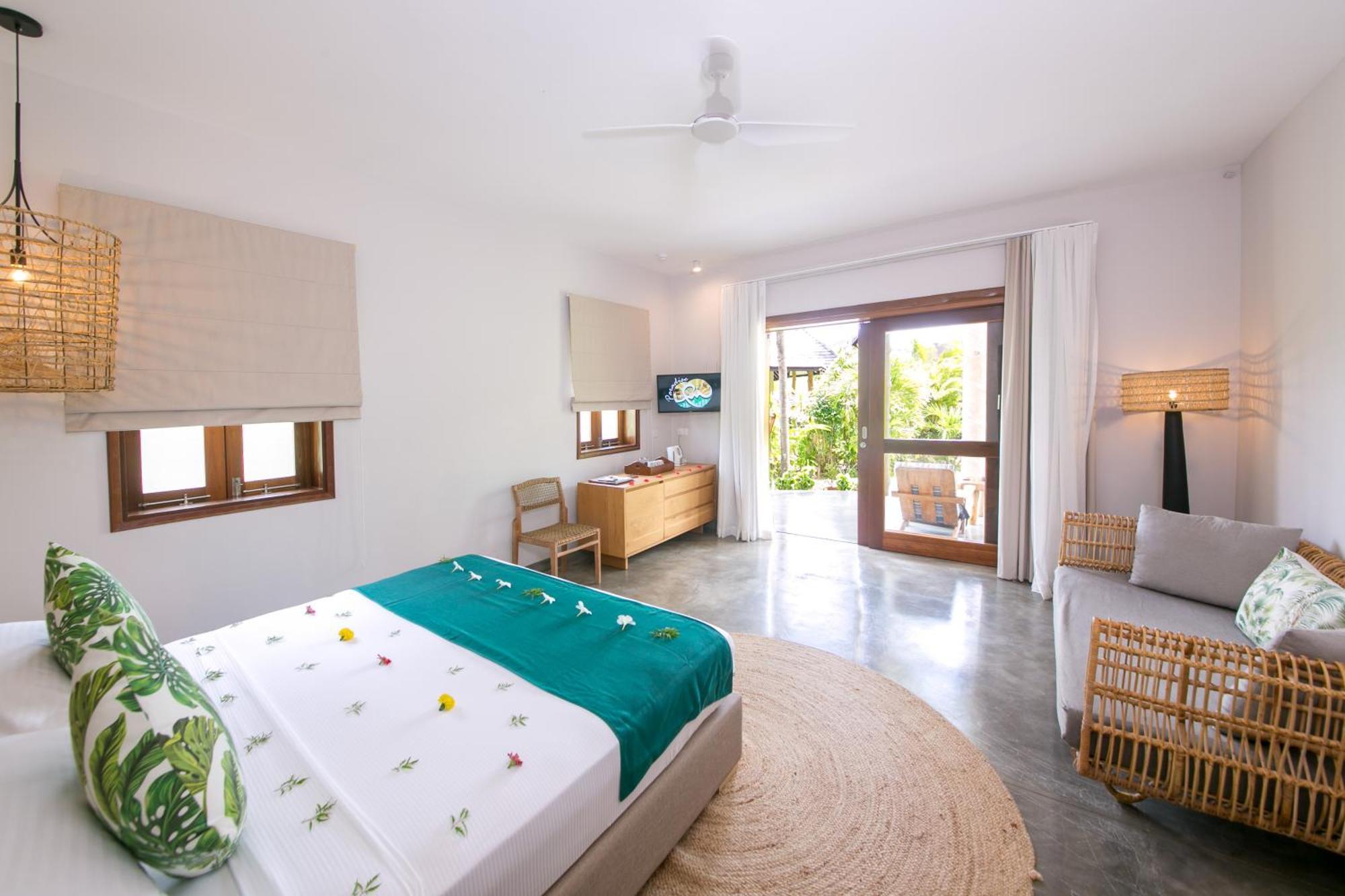 Les Lauriers Eco Hotel Anse Volbert Village Buitenkant foto